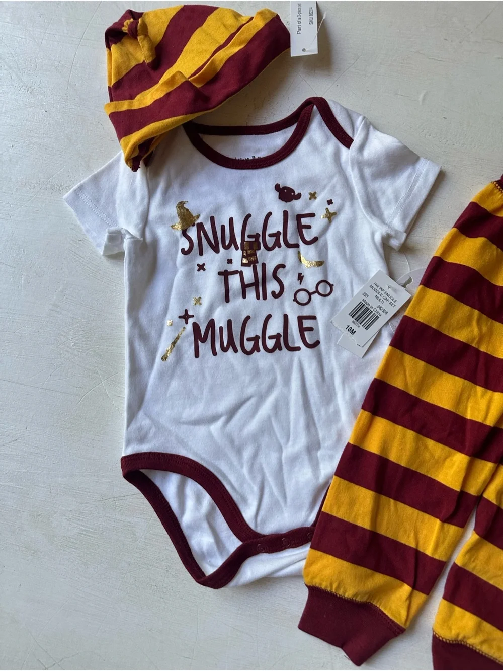 NWT Harry Potter Snuggle This Muggle Set